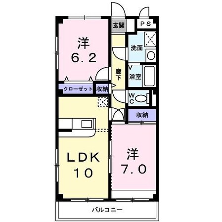 ソフィアコ－ト市川の物件間取画像